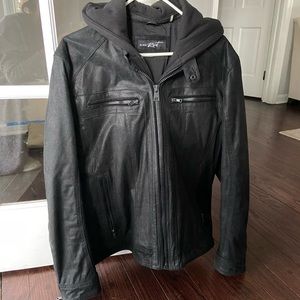 Mens Leather Coat